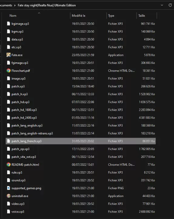 installer fate stay night