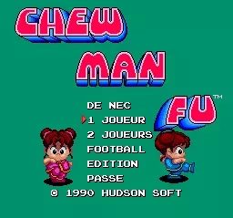 Chew Man Fu [PC Engine]
